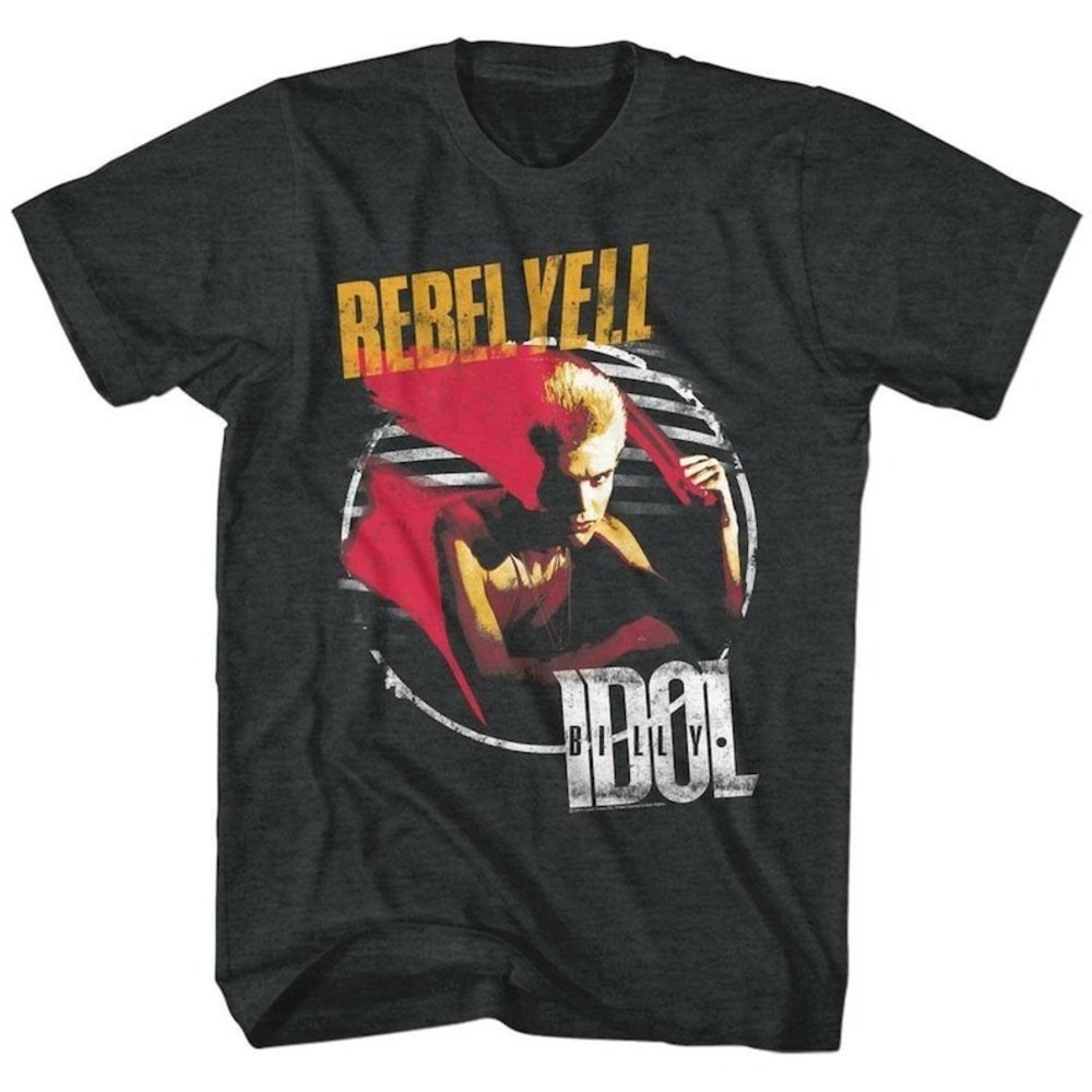 Billy Idol Rebel Yell Heather Unisex T-shirt